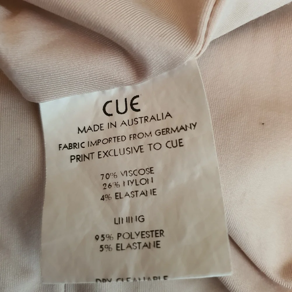 Cue Bodycon Zipped Dress Size 8 - Picture 8 of 8